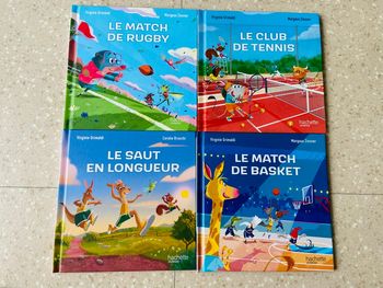 Lot livres animaux sport