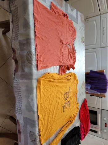 Lot 2 tee shirt 42.44 et taille 3