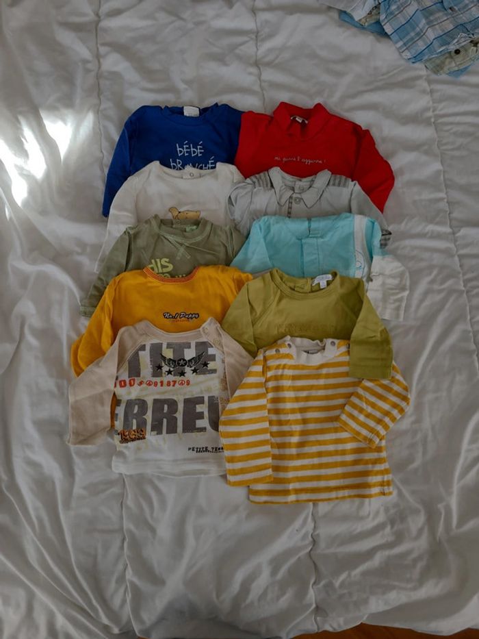 Lot 10 t-shirts 3 mois