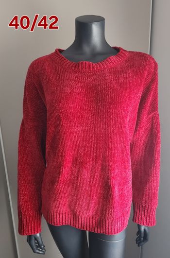 Très joli pull femme,  maille chenille,  taille 40/42