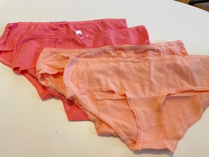 Lot de 4 culottes corail L/XL seduccia - photo numéro 2