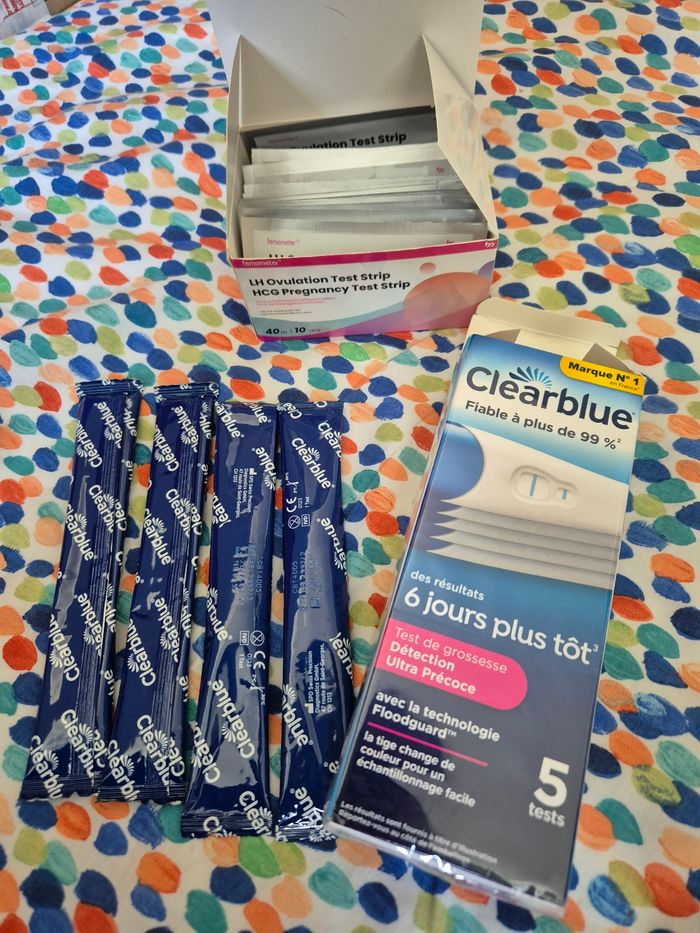 Lot tests de grossesse et ovulation