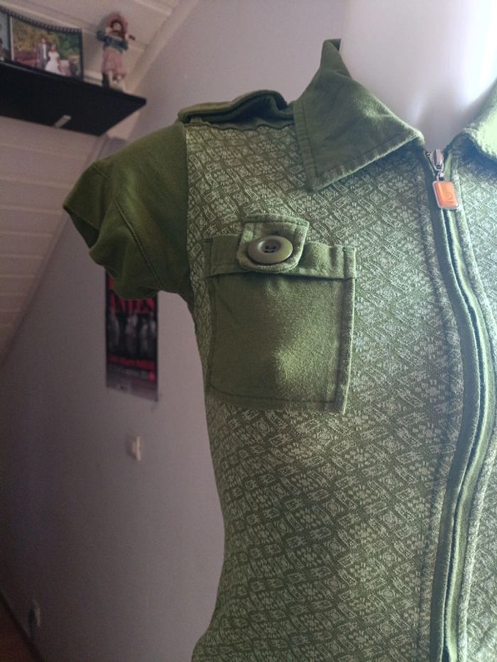 Robe rétro vert - photo numéro 4