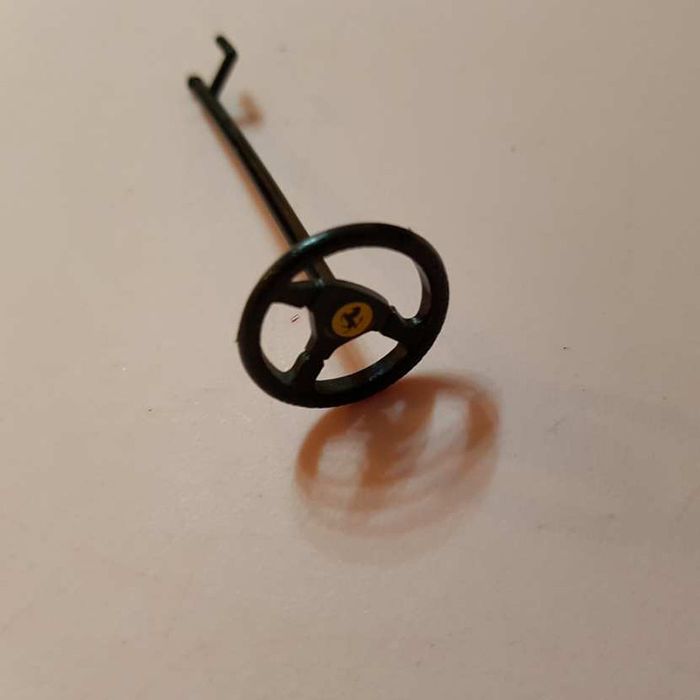 volant pièce détachée miniature burago ferrari 348 tb 1/18 1/18e 1/18ème - photo numéro 2