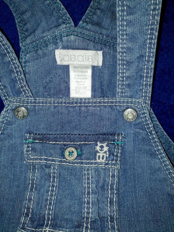 Salopette short 6 mois - photo numéro 2