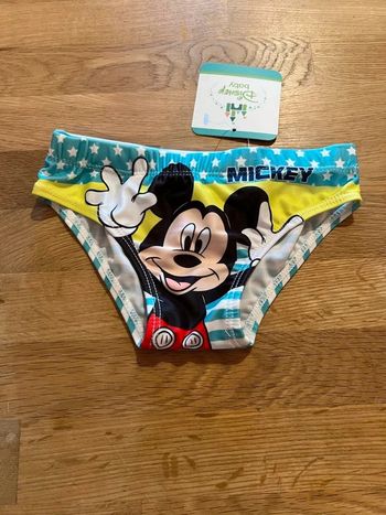 slip de bain mickey disney