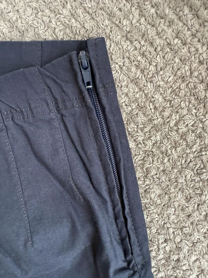 Pantalon cigarette bleu marine (36) - photo numéro 4