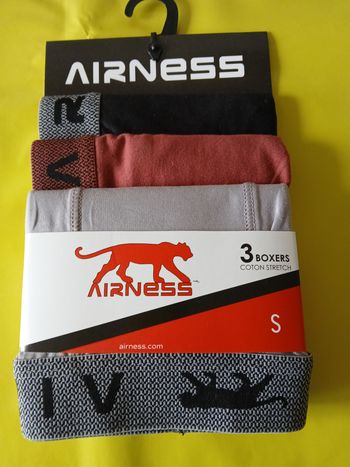 lot de trois boxers airness taille S