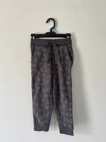 🏃jogging gris garçon - 3-4 ans -98-104 cm - lupilu - très bon état motif poisson