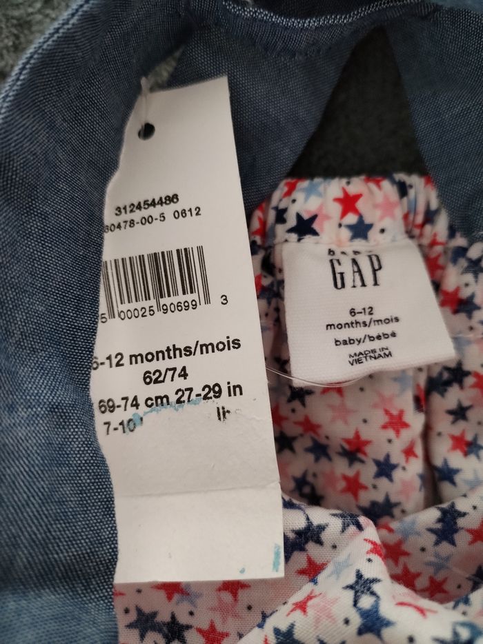 Barboteuse 6-12 mois Baby Gap neuve - photo numéro 5
