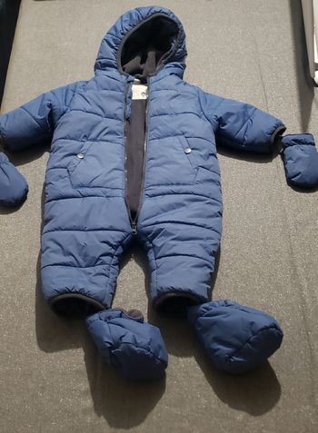 Combinaison hiver T 3-6 mois Tex