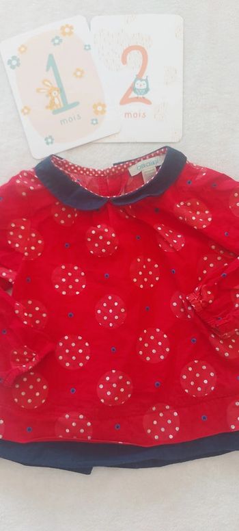 Blouse bébé fille 12 mois