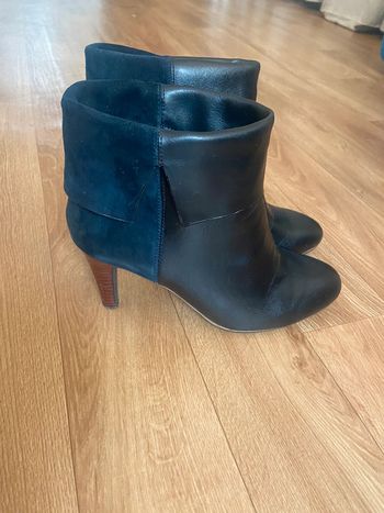 Bottines bi matière vegan 38