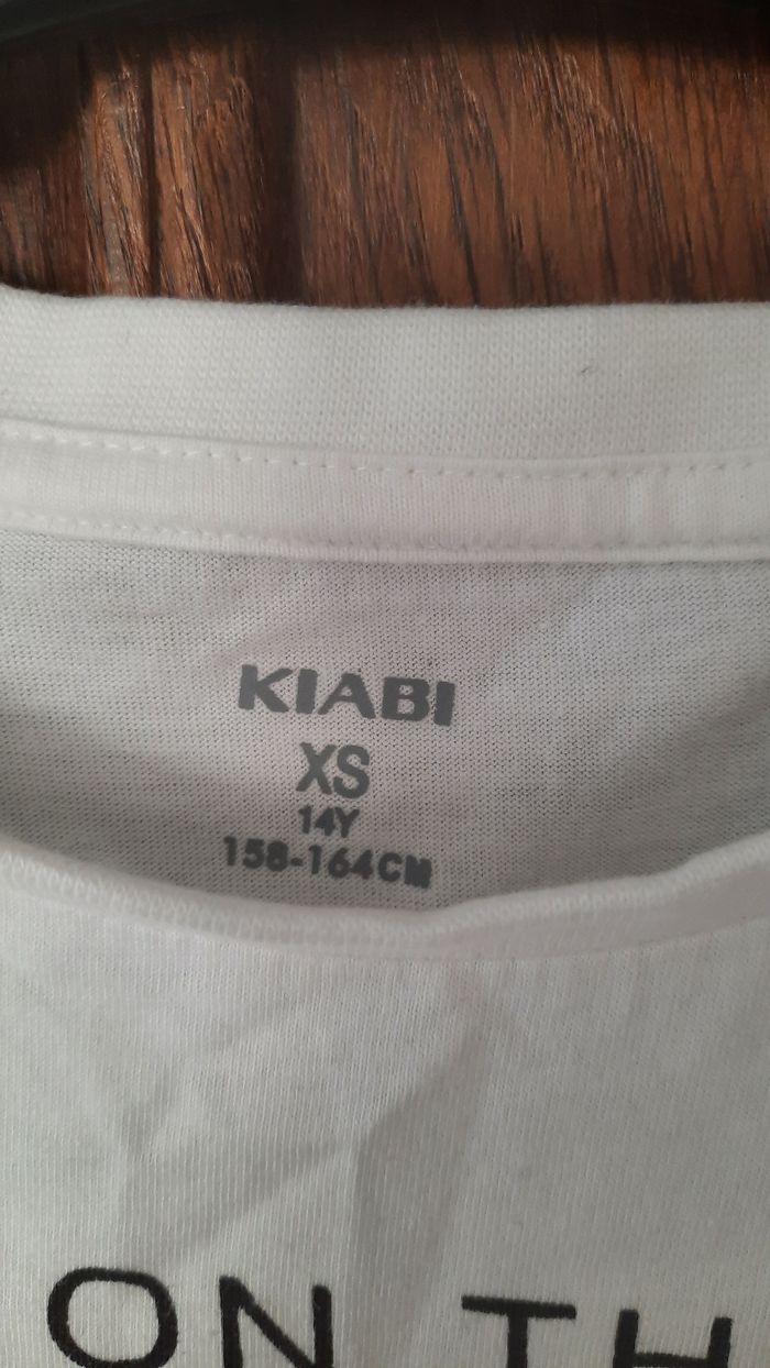 T-shirt kiabi taille XS - photo numéro 4