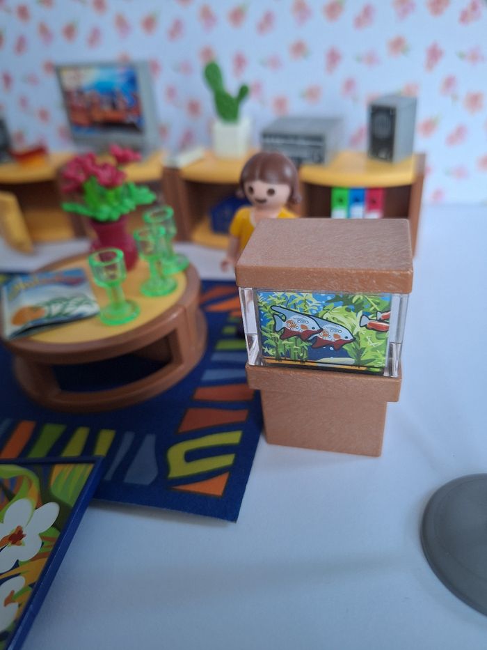 Figurines Playmobil le salon - photo numéro 3