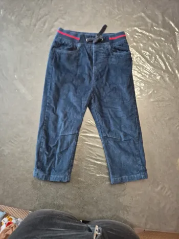 Pantalon hiver velours