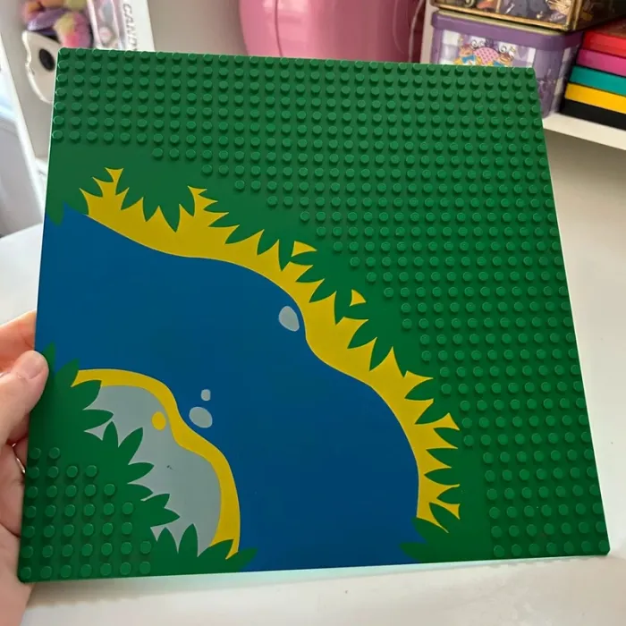 Lot 2 plaques lego 6025 6278 - photo numéro 2