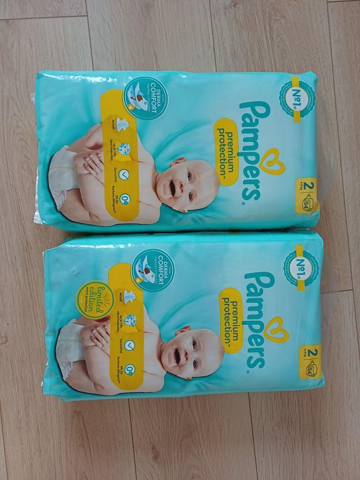 108 Couches pampers premium taille 2