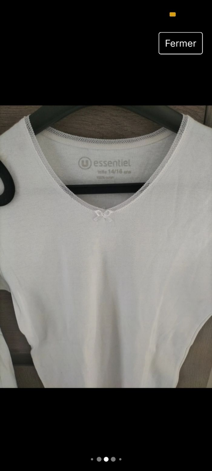 Lot de deux tricots de corps - photo numéro 3