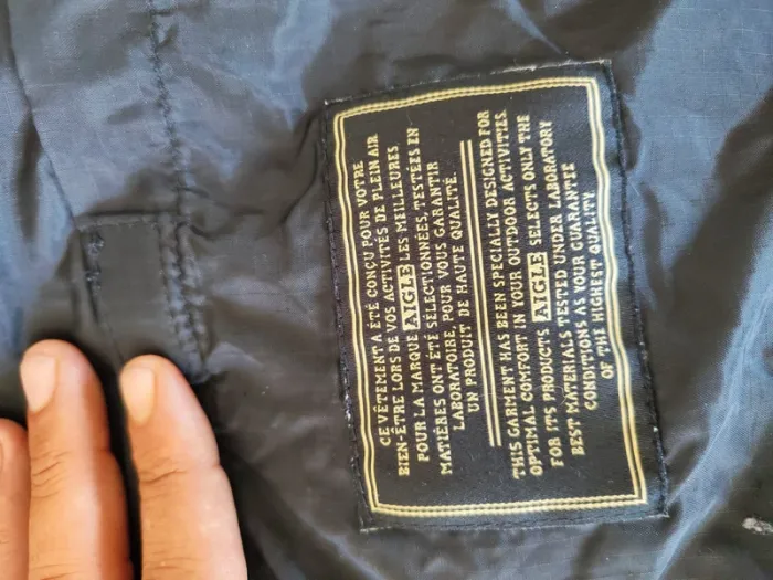Veste coupe-vent Aigle – Taille L - photo numéro 3