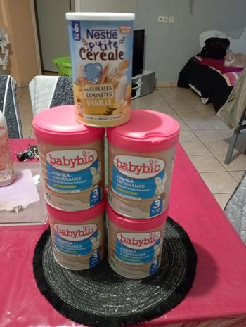 Boite de lait babybio primea croissance