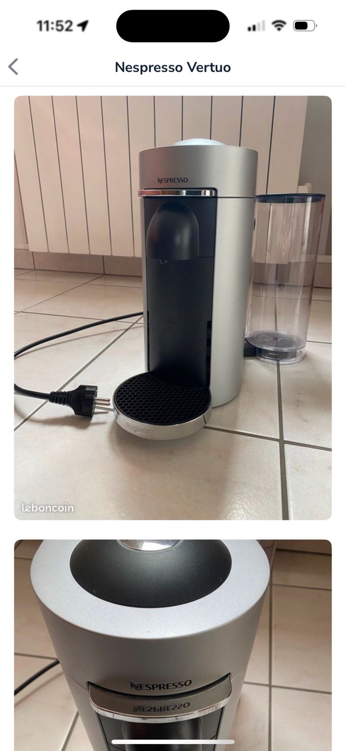 Nespresso café vertuo