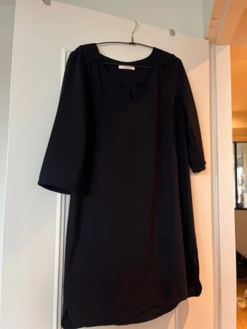 Robe droite noire