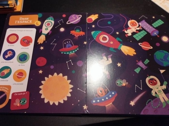 Livre Auzou Éveil cherche et trouve des tout-petits brille dans la nuit phosphorescent - photo numéro 7