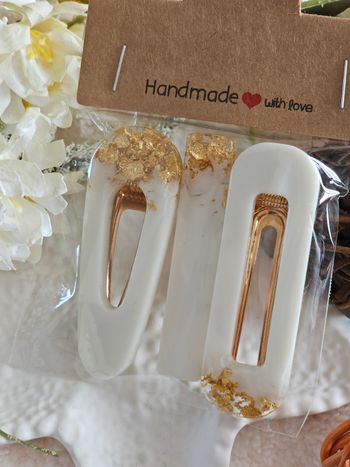 Lot de 3 barrettes à cheveux 