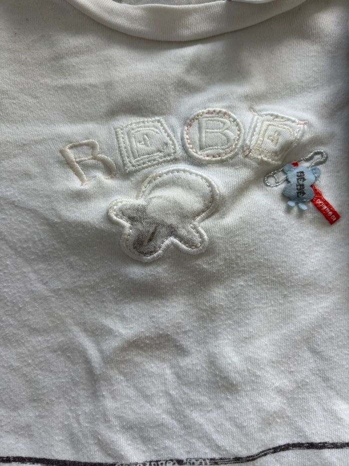 Tee-shirt bébé manches longues les bébés sont comme ça - photo numéro 2