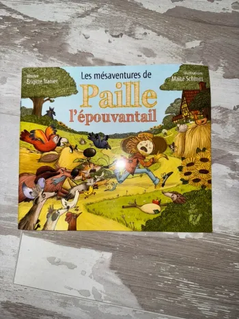 Livre les mésaventures de paille l'épouvantaille