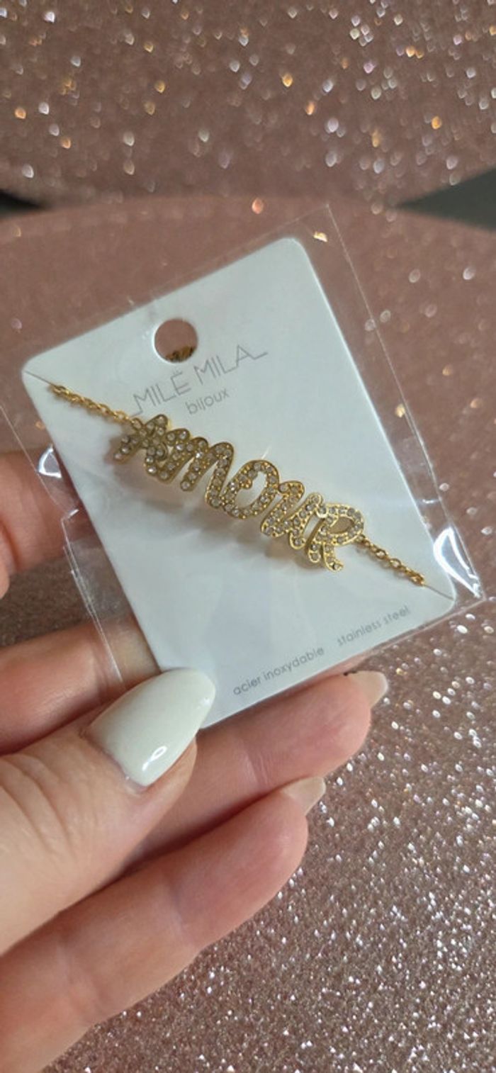 Bracelet amour de Milë Mila neuf - photo numéro 4
