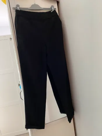 Pantalon droit noir M