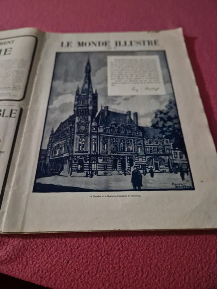 Le monde illustre 5 mars 1923 Roubaix Tourcoing - photo numéro 7