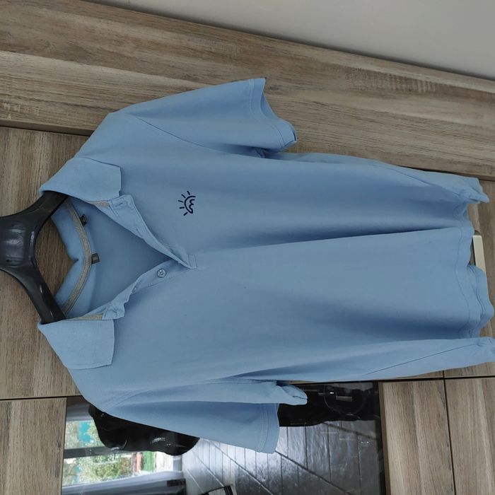 Polo -teeshirt homme bleu gris - photo numéro 2