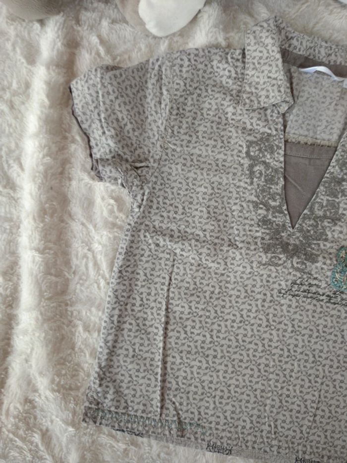 Polo tee shirt chemise manches courtes Garçon 3 ans Kid Kanai 100% coton - photo numéro 3