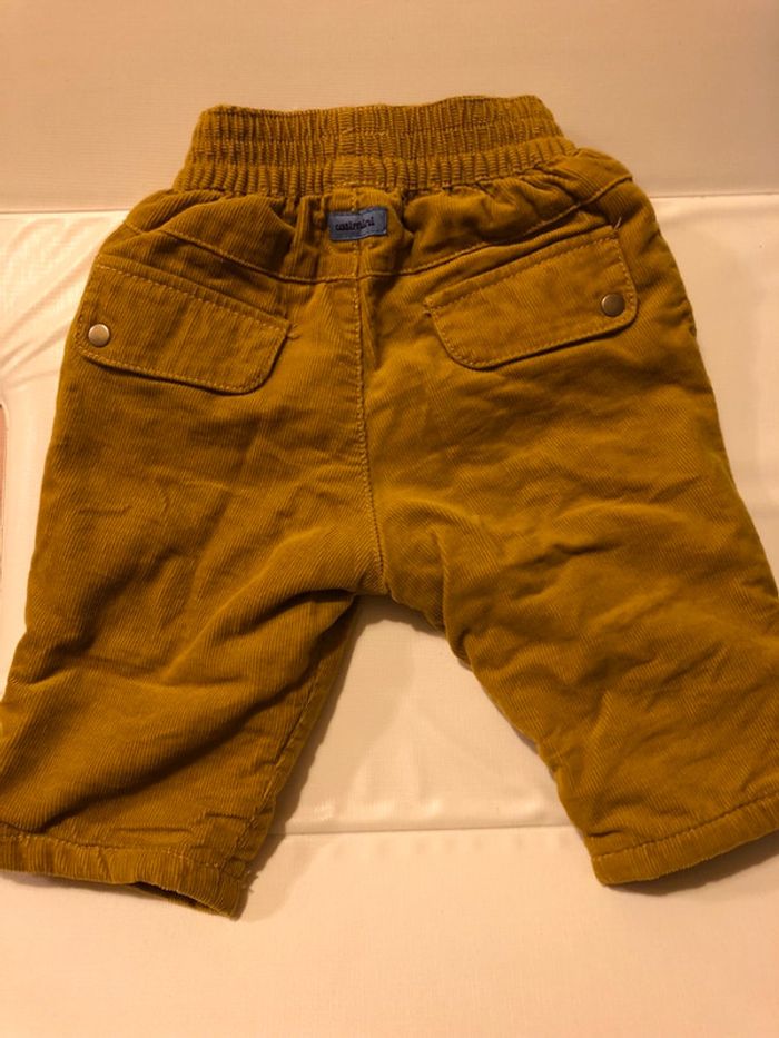 Pantalon ocre 3 mois - photo numéro 3