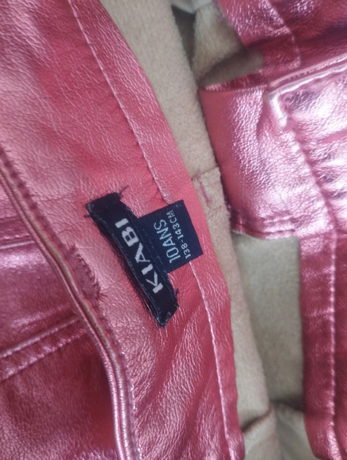 Jupe rose Kiabi brillante 10ans - photo numéro 9