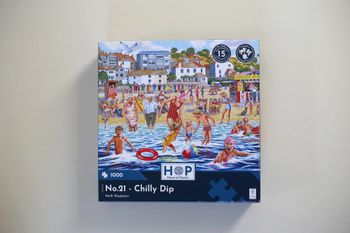 Puzzle 1000 pièces "Chilly Dip" marque HOP The House Of Puzzles