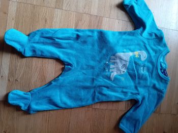 Pyjama Kiabi turquoise