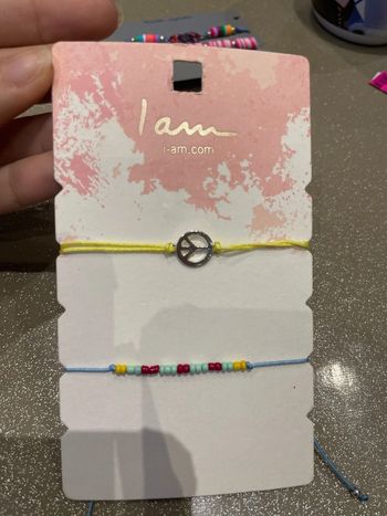 2 bracelets réglables neufs