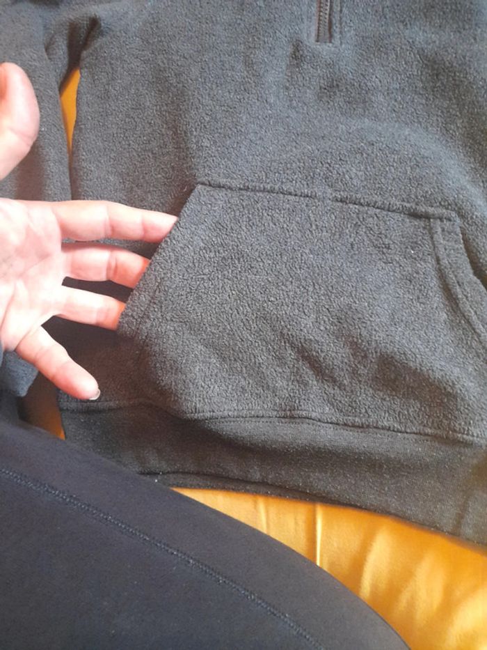Pull capuche polaire - photo numéro 5