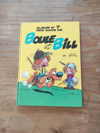 Livre Bd "boule et bill" numéro 7