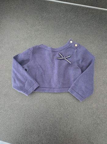 Boléro 9 mois tape à l'oeil