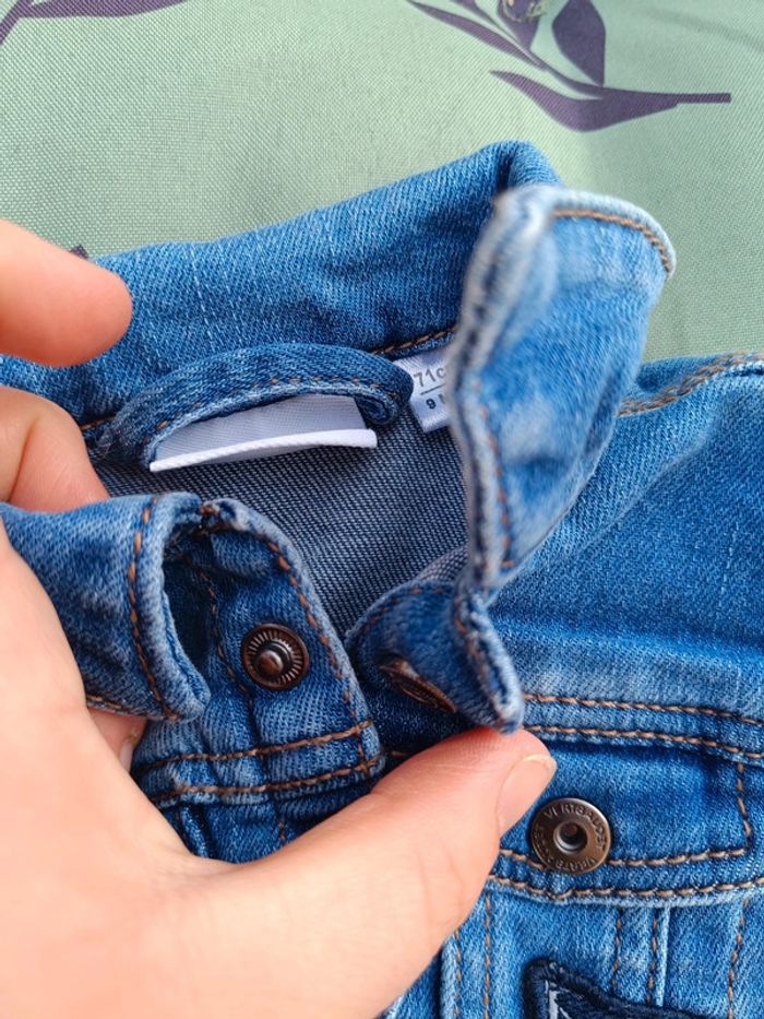 Veste en jean 9 mois - photo numéro 4