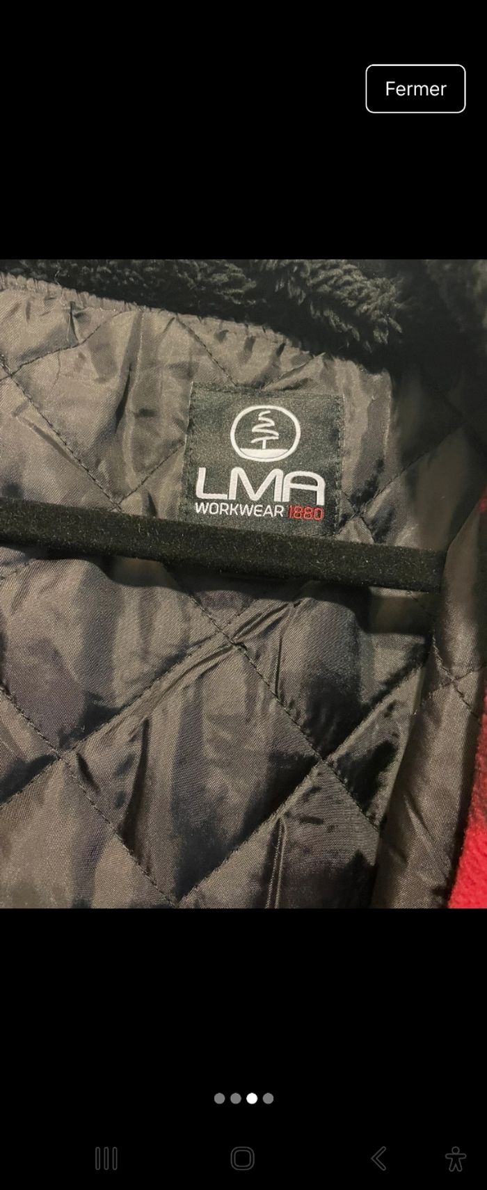 Veste a carreaux mi saison - photo numéro 3