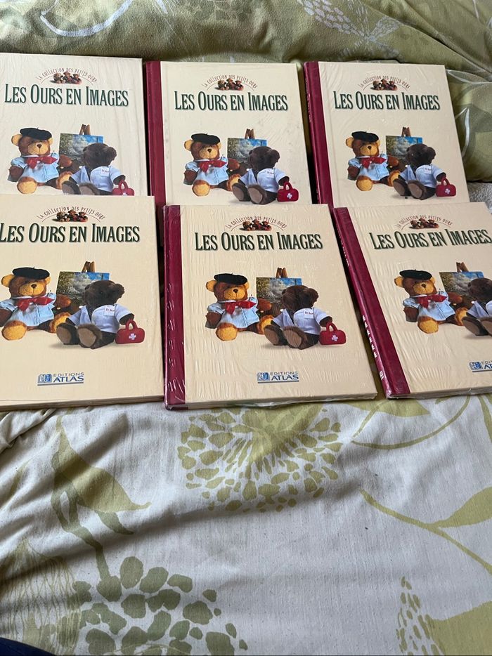 Collection de  livres  de 6 tomes. Les Ours en images neuf
