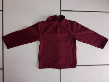 Sous pull fille 12 mois