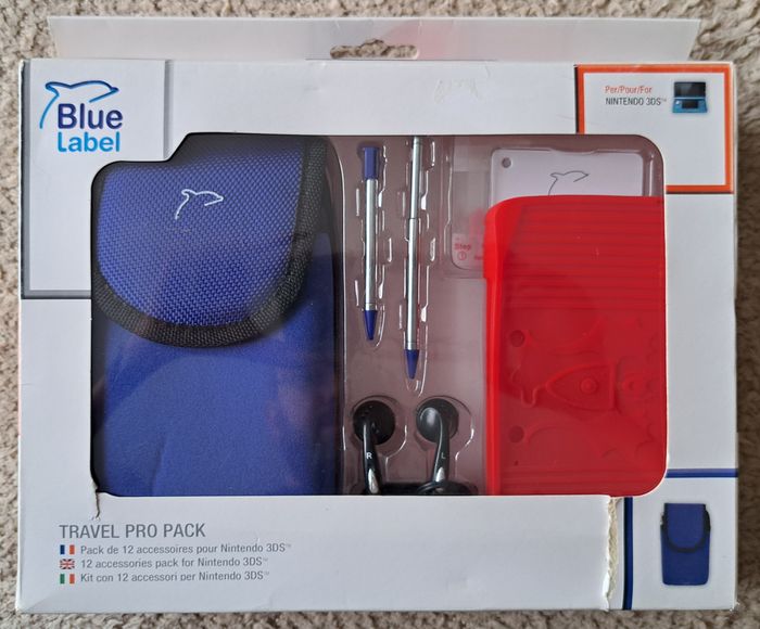 🎮 Pack de 12 accessoires de protection et autre Nintendo 3DS