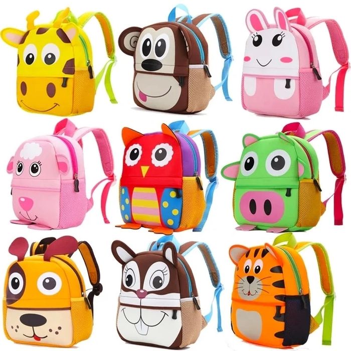 Sac a dos petit personage  pour enfans garçons et fille,  de bonne  calité